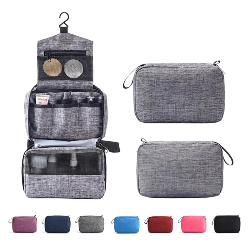 Custom Toiletry Bag w/ Hook - 1