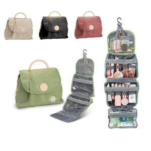 Custom Toiletry Bag with Hanging Hook