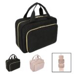 Custom Toiletry Bag with Hanging Hook - 1