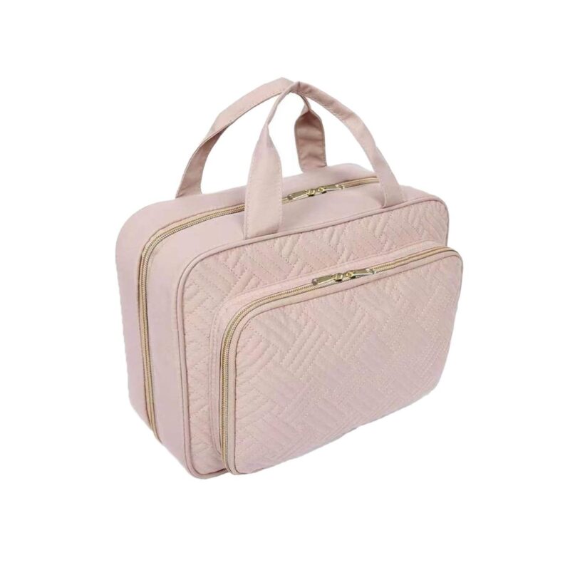 Custom Toiletry Bag with Hanging Hook - 3
