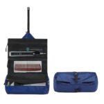 Custom Toiletry Bag with Hanging Loop and Mesh Pockets - 1