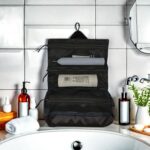 Custom Toiletry Bag with Hanging Loop and Mesh Pockets - 3