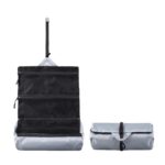 Custom Toiletry Bag with Hanging Loop and Mesh Pockets - 8