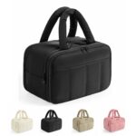 Custom Toiletry Bag with Multiple Compartments and Handle - 1