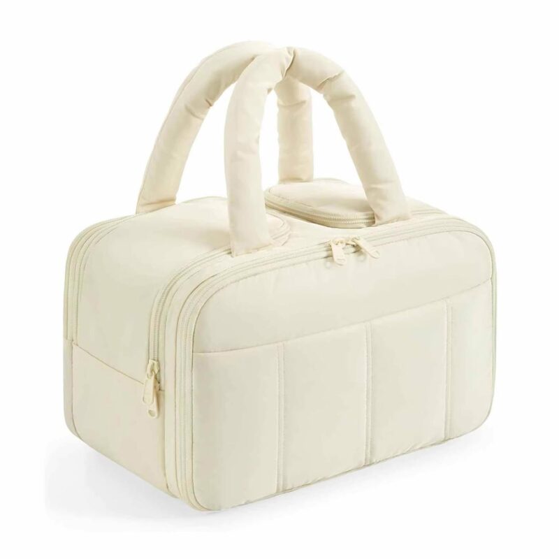 Custom Toiletry Bag with Multiple Compartments and Handle - 5