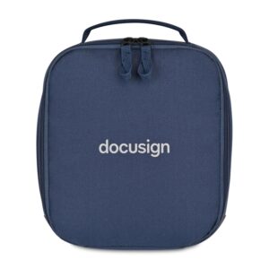 Custom Transit Recycled rPET Toiletry Bag - Navy