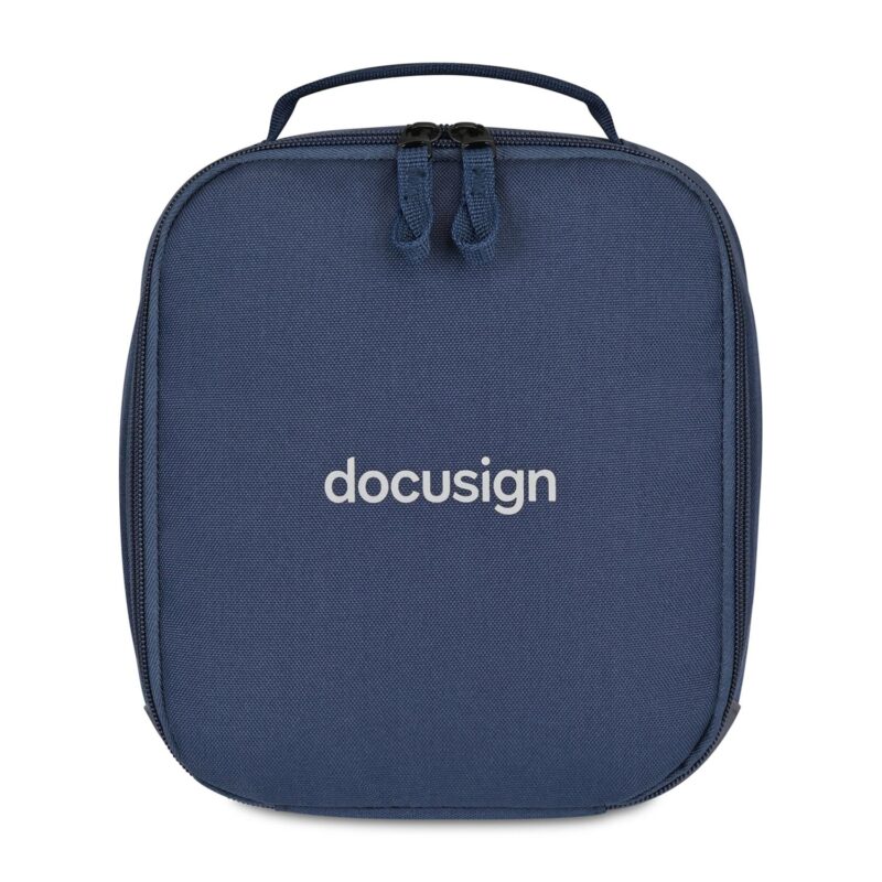 Custom Transit Recycled rPET Toiletry Bag - Navy