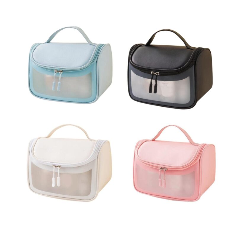 Custom Translucent PVC Toiletry Bag - 2