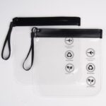 Custom Transparent Aviation Travel Sealed Waterproof Toiletry Bag - 1