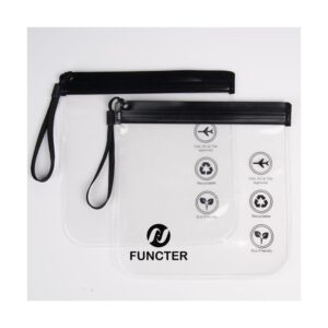 Custom Transparent Aviation Travel Sealed Waterproof Toiletry Bag