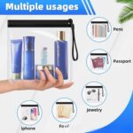 Custom Transparent Aviation Travel Sealed Waterproof Toiletry Bag With Rope - 3