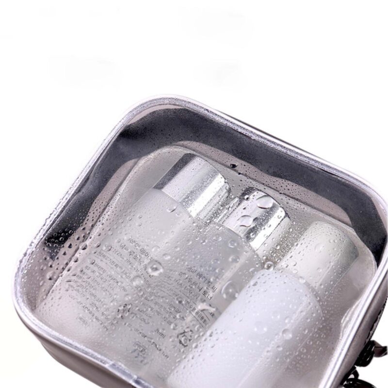 Custom Transparent Cosmetic toiletry Bag - 1