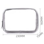 Custom Transparent Cosmetic toiletry Bag - 2