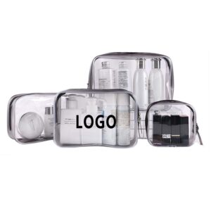 Custom Transparent Cosmetic toiletry Bag