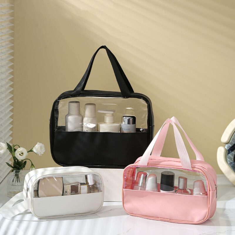 Custom Transparent Joint Toiletry Bag - 1