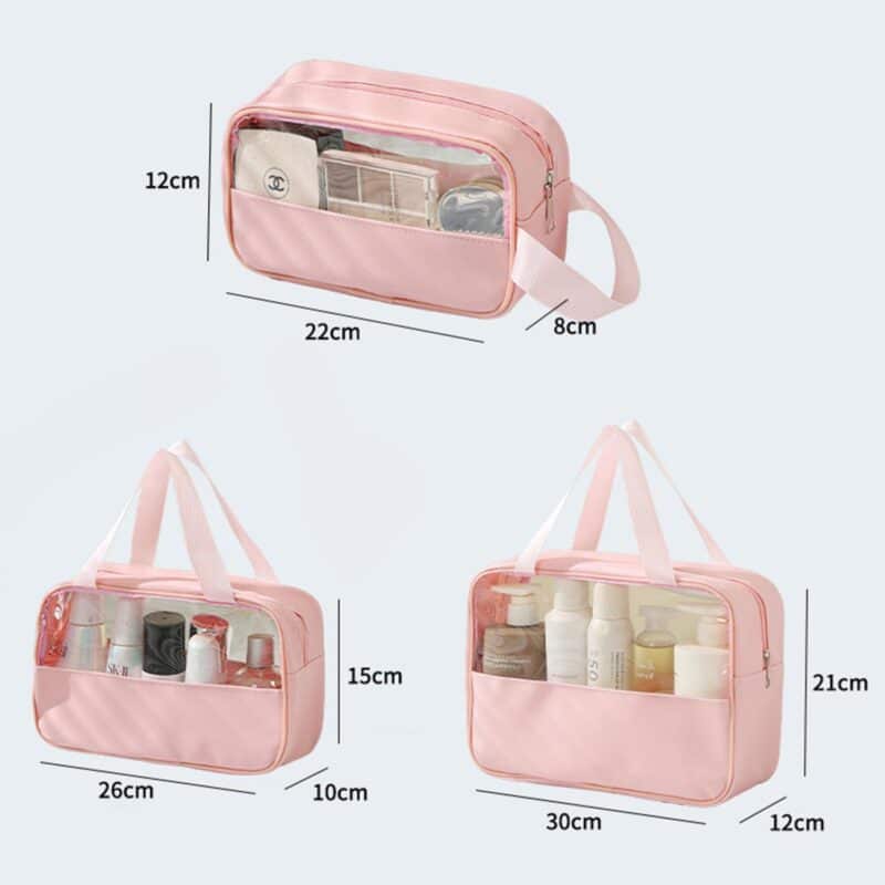 Custom Transparent Joint Toiletry Bag - 2