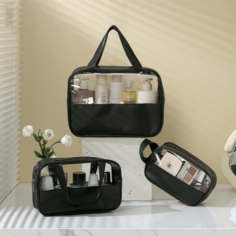 Custom Transparent Joint Toiletry Bag - 5