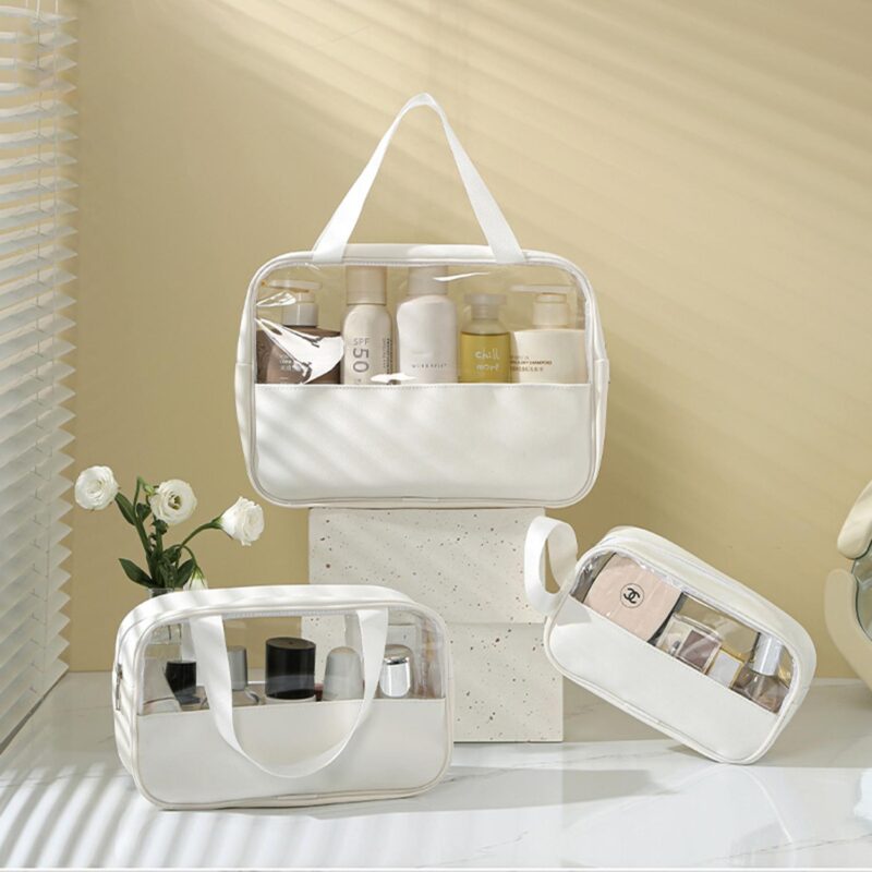 Custom Transparent Joint Toiletry Bag - 6