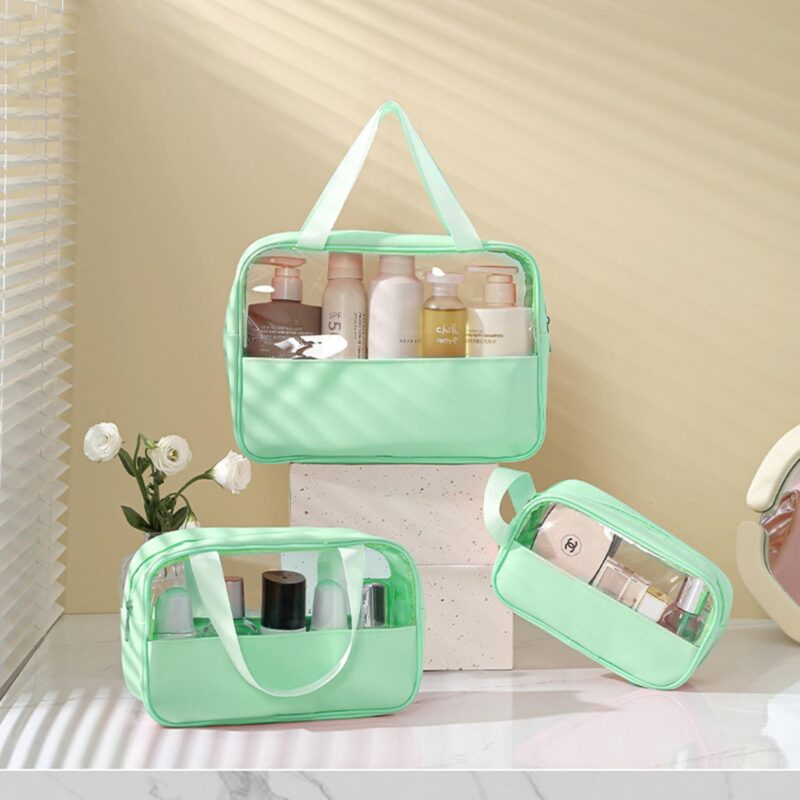 Custom Transparent Joint Toiletry Bag - 8