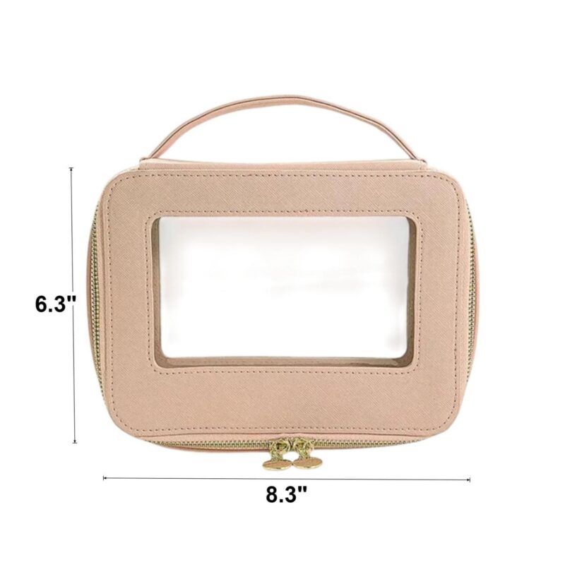 Custom Transparent PVC Toiletry Bag - 1