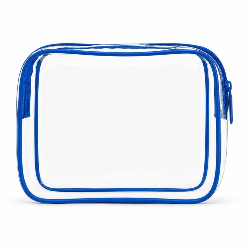 Custom Transparent PVC Toiletry Bag With Reinforced Seams - 3