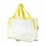 Custom Transparent PVC Toiletry Bag with Handle - 2