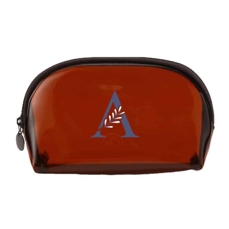 Custom Transparent PVC Toiletry Bag with Zippered Closure - 8