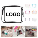 Custom Transparent PVC Waterproof Travel Toiletry Bag
