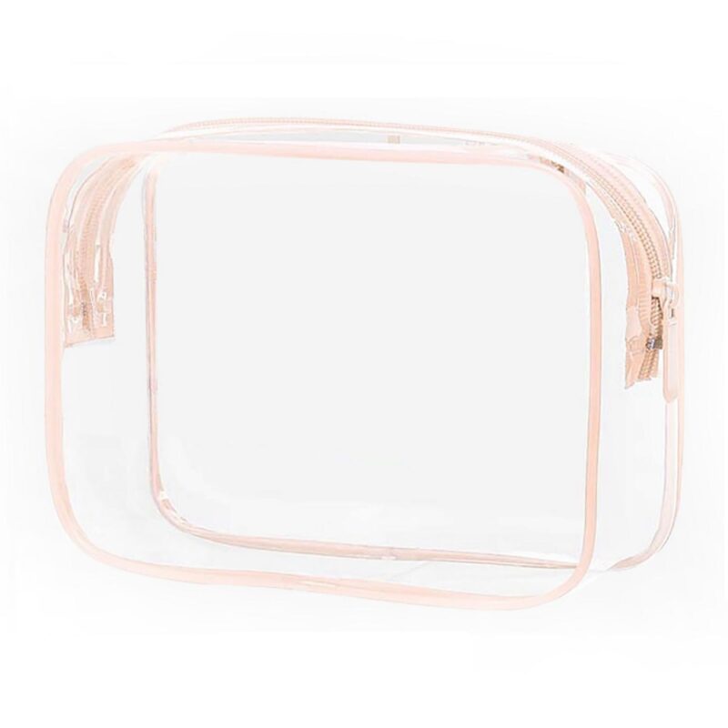 Custom Transparent PVC Waterproof Travel Toiletry Bag - 5
