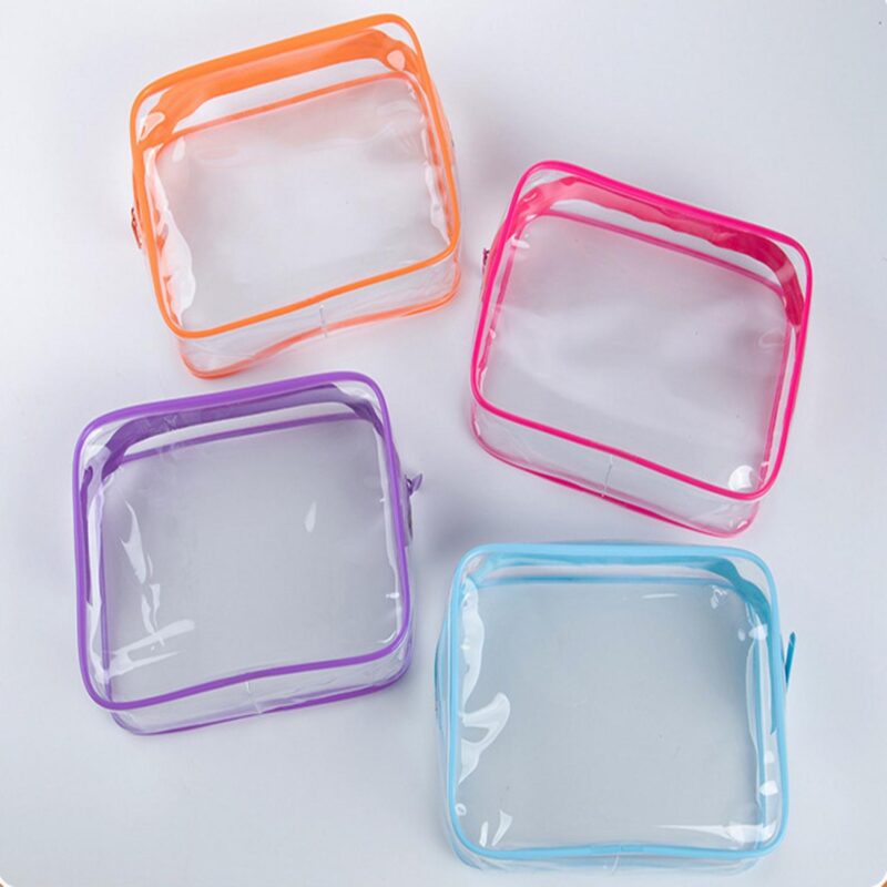 Custom Transparent PVC Waterproof Travel Toiletry Bag - 9