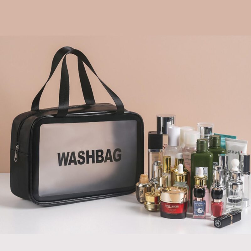 Custom Transparent Travel Storage Pouch Toiletry Bag - 1