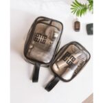 Custom Transparent Travel Storage Pouch Toiletry Bag (Small)