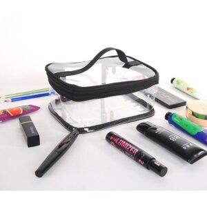 Custom Transparent Travel Storage Pouch Toiletry Bag (Small)