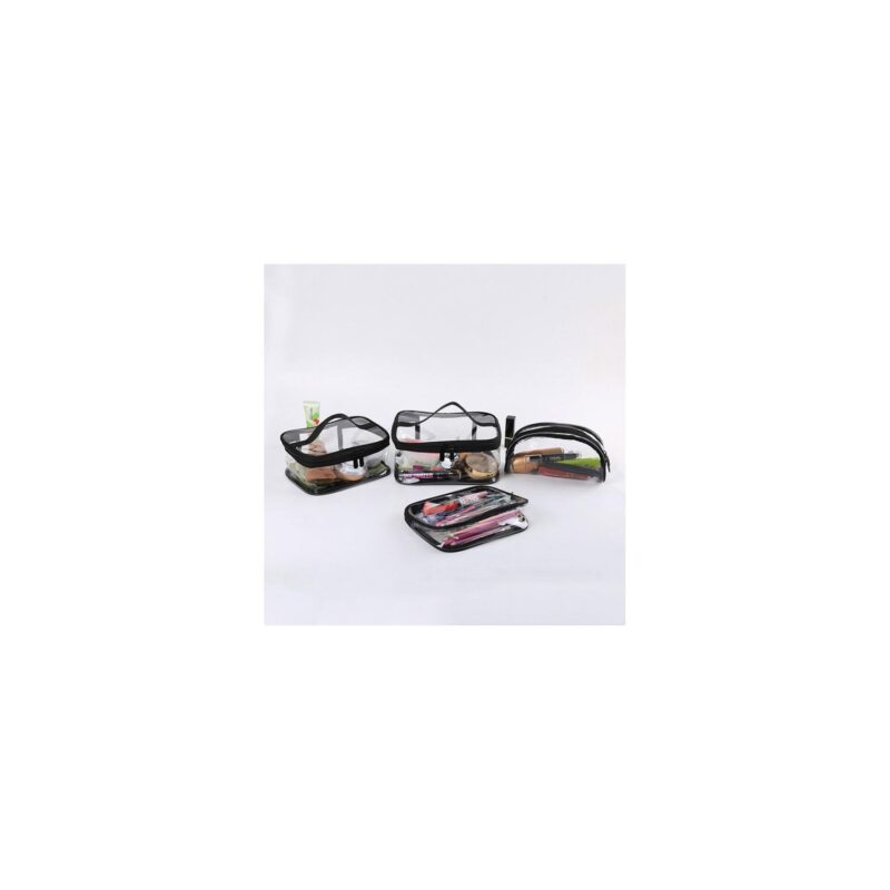 Custom Transparent Travel Storage Pouch Toiletry Bag (Small) - 4