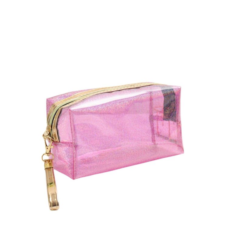 Custom Transparent Travel Toiletry Bag Featuring PVC Material - 6