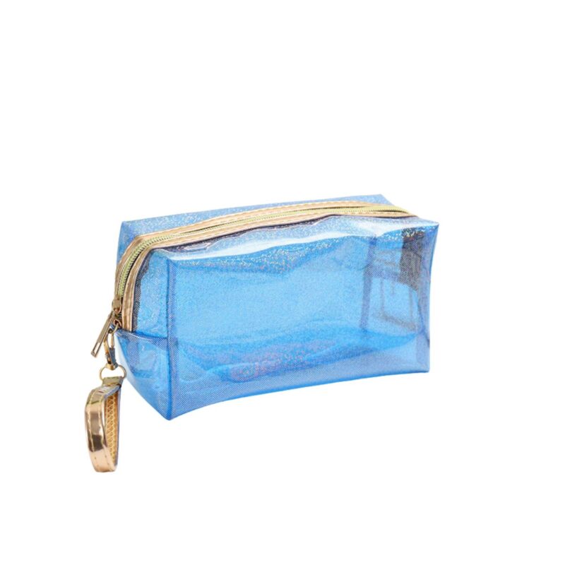 Custom Transparent Travel Toiletry Bag Featuring PVC Material - 7