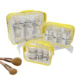 Custom Transparent Waterproof Cosmetic Toiletry Bag - 1