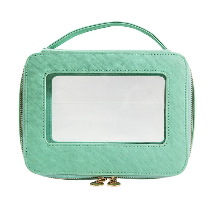 Custom Transparent Window Travel Toiletry Bag - 4