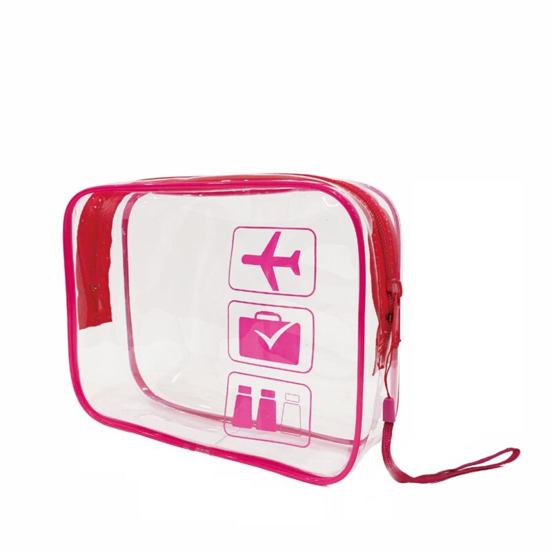 Custom Travel Clear Toiletry Bag - 8