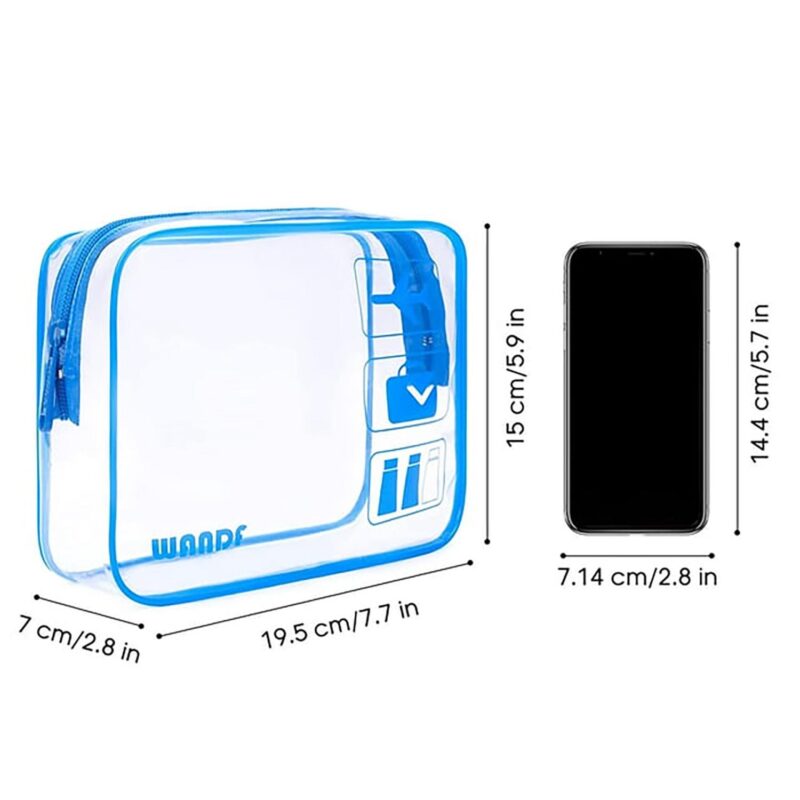 Custom Travel Clear Toiletry Bag - 9