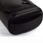 Custom Travel Dopp Kit with Carry Handle Leather Mens - 2