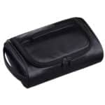 Custom Travel Dopp Kit with Carry Handle Leather Mens - 4