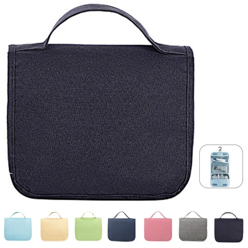 Custom Travel Essential Hanging Toiletry Bag - 1