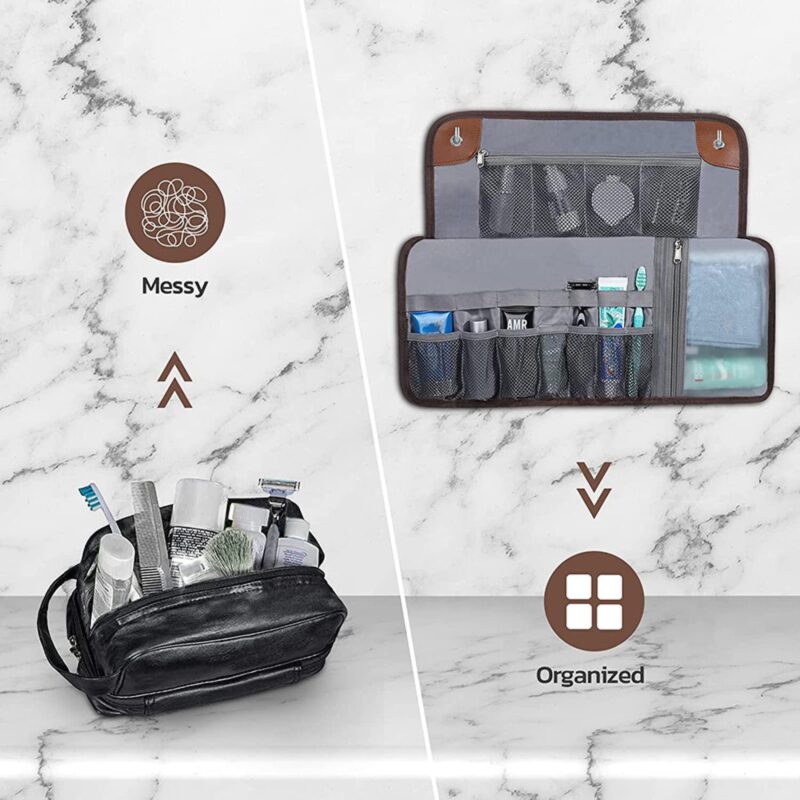 Custom Travel Essentials Toiletry Bag - 4