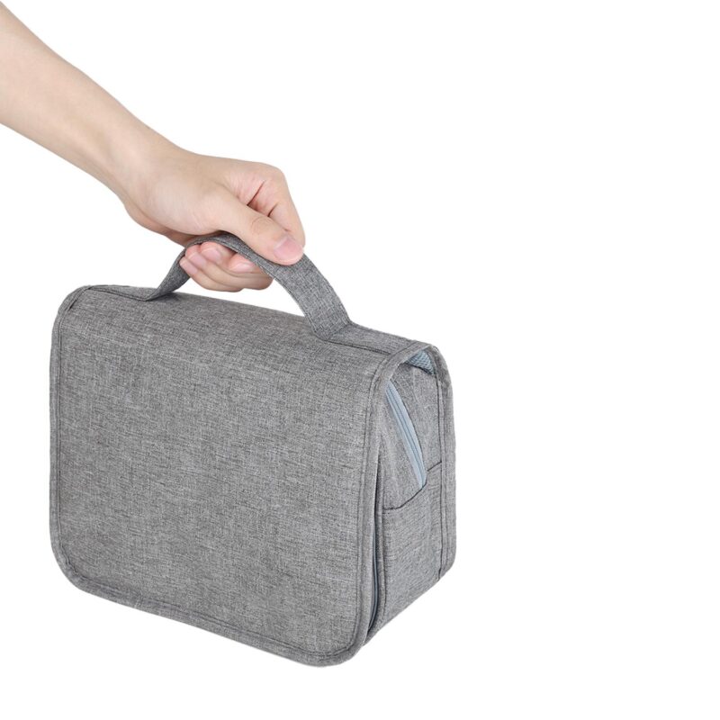 Custom Travel Foldable Toiletry Bag With Hook - 8