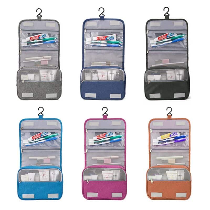 Custom Travel Hanging Toiletry Bag - 2