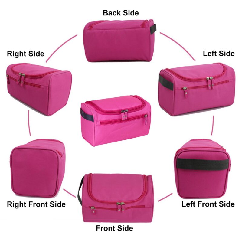 Custom Travel Hanging Toiletry Bag for Men and Women - 2