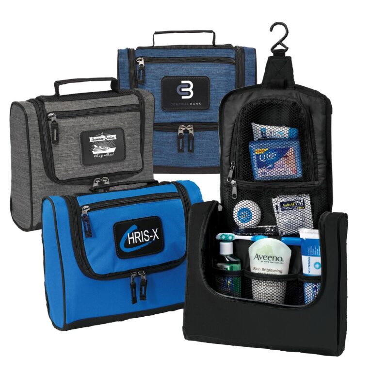 Custom Travel Mate Toiletry Kit Bag (2 Colors)