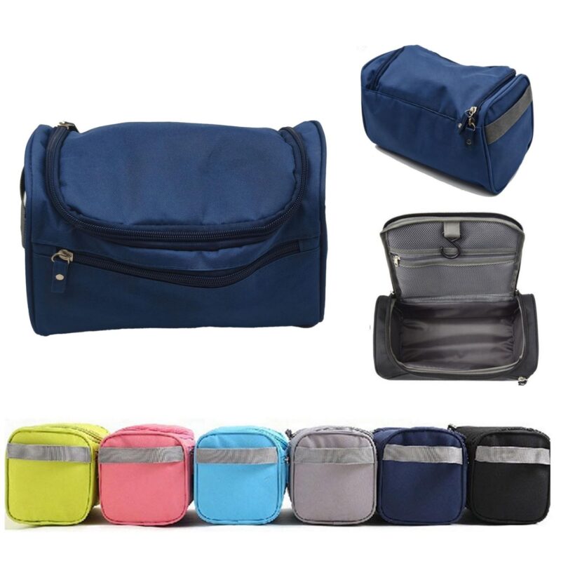 Custom Travel Oxford Organizer Hanging Toiletry Bag - 1