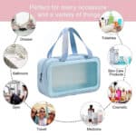 Custom Travel PVC Clear Toiletry Bag - 2